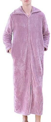 MJGkhiy Vestaglia Donna Pile Lunga/corta Caldo Con Cappuccio Flanella Accappatoio Pigiama Kimono Vestaglia Con Cintura Taglie Forti Abbigliamento Da Notte Loungewear Peluche Accappatoio