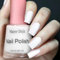 DouborQ White Nail Polish Long-lasting Glossy Nail Art Varnish (MJ 04)