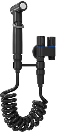 Douchette WC - Pulvérisateur Jet Réglable pour Toilette wc,Kit complet Robinet laiton Inclus | Douchette Hygiénique pour WC l'Hygiène Intime bidet toilette wc douchette intime maternité