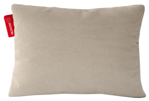 Auronic Heizkissen Kabellos - Wärmekissen mit Akku - Kabelloses Kissen mit Abschaltautomatik - Elektrisches - Beheizbares - Infrarot - Aufladbar - Für Rücken - 45x60cm