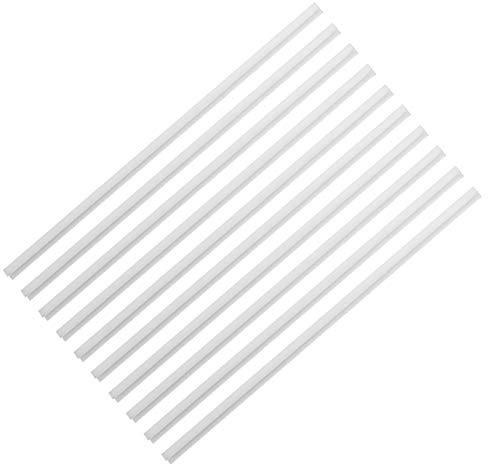 Jelquix PVC Hard Tape Sealing Strip for Greenhouse Glass - Durable 22.6-inch PVC Strip for Greenhouse Accessories