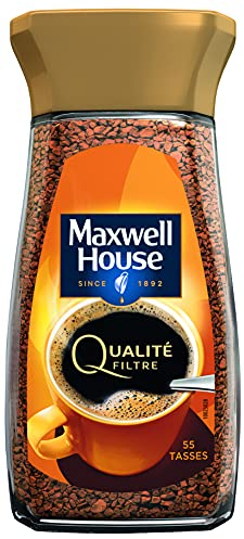 Maxwell House Cafe Soluble Qualité Filtre Bocal 100 g
