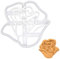 emporte-pièce rose, 1 pièce - Bakerlogy