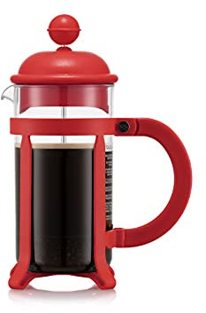 BODUM 1903-04 JAVA Cafetière à piston, monture et couvercle en plastique, 3 tasses, 0.35 l