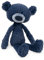 GUND Zahnstocher Ripple, Teddybär Stofftier ab 1 Jahren, Marineblau, 38,1 cm