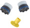KIT DUE PEZZI AERATORE + CHIAVE PER RUBINETTO A SCOMPARSA 16 x 1 M ROMPIGETTO FILTRO FILTRINO (Conf. 3 Pz.)