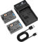 DSTE NP-FP50 Lot de 2 Batteries et Chargeur compatibles avec Sony DCR-30, DCR-DVD105, DCR-DVD202E, DCR-DVD203E, DCR-DVD205E, DCR-DVD304E, DCR-DVD305