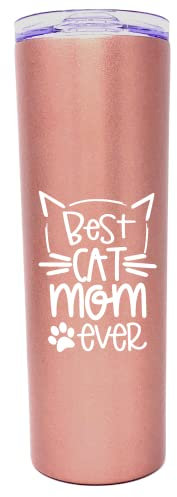 Cat Mom Mug - Cat Gifts for Cat Lovers Women - Funny Cat Themed Mugs, Cups - Things for Crazy Cat Lady Owners, People that Love Cats Stuff, Presents for Christmas, Birthdays, Mother's Day