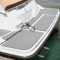 Cocoarm Eva Teak Bodenbelag, Bootsbodenmatte, Eva Fußboden Selbstklebend Platte, Eva Teak Selbstklebend Belag, Bodenbelag Selbstklebend,Decksbelag Für Boot Yacht Flooring Selbstklebender(Hellgrau)