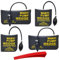 WANYI Mounting Cushion Air Cushion of 300 kg TPU Window Mounting Air Cushion Lifter Air Wedge Pump Mounting Aid for Door and Window Mounting Portable Car Repair with 2 Air Wedges
