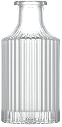 VASANA 250ML Clear Glass Diffuser Bottles Empty Refillable Diffuser Jars Fragrance Accessories Use for Storing Essential Oils DIY Diffusers Craft Projects Wedding Party