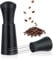 VMUTGA Wdt Tool, Kaffee Distributor, Aluminium Wdt Tool Espresso mit Ständer, für Espresso Barista-Werkzeug mit 7 Edelstahl Feinen Nadeln, Schwarz (3 Ersatznadeln)