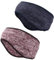 volumoon 2PCS Bandeau de Sports d'hiver, Bandeau Cheveux Hiver pour Hommes Femmes, Cache Oreille Chaud Elastique, Hairband Antidérapant, Polaire Bandeau Sport Confortable pour Fitness Courir Yoga Vélo