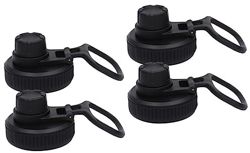 ABOOFAN 4stücke Wasserdichtes Sportflaschen-Deckel Mit Weitmundöffnung Praktische Trinkdeckel Für Isolierte Flaschen Für Outdoor-aktivitäten Und Fitness