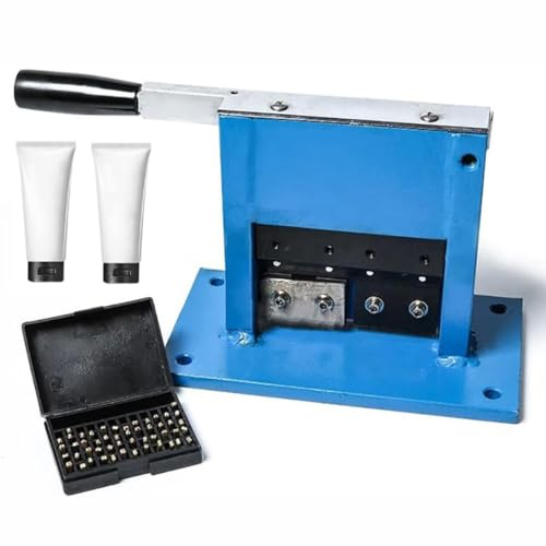 CYMYYDS Manuelle Aluminium-Laminat-Tubenversiegelung mit Datumsbuchstaben-Kodierer, Tubenversiegelungsmaschine, max. 60 cm, manuelle Rohrendversiegelung, für Kosmetik, Medizin, Lebensmittel
