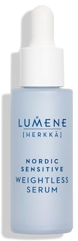 LUMENE Nordic Sensitive Light & Fragrance-Free Serum | Mit Ceramiden angereicherte Formel für empfindliche Haut | Stärkt und beruhigt | Leichte Feuchtigkeitspflege zur Reparatur der Hautbarriere |30ml