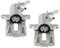 Asical 2x Bremssattel Hinten Rechts 1K0615424A Ersatz für A3 2003-2015 Altea 2004-2015 Golf 2003-2016 Leon 2005-2013 Teilenummer 1K0615424D 1K0615424J