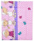 Baby Delux Wickelauflage Wickelunterlage 60x75 cm weiche Wickeltischauflage Baumwolle wasserdicht waschbar (Schaf lila)
