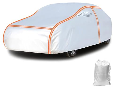 Wetterfeste Autoabdeckung für Mercedes W124 Coupe (1984-1995), Vollgarage Abdeckplane Regen Sonne Staub Schutz Schneefest