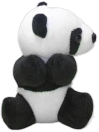 JIEBWCHA Porte-clés en peluche Panda, pendentif animal en peluche petit panda - Porte-clés pour animaux en peluche Panda | Pendentif de sac panda en peluche pour sac pour, sac à main, sac fourre-tout