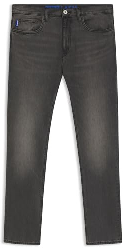 Hugo Men's Ash Jeans_Trousers, Dark Grey, 38 W/32 L