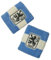 TSV 1860 München Schweißband - Blau-Weiß - 2er Set Pulswärmer Wristband