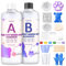 Silicone liquido per Squishy Maker, 1000 g, gomma siliconica super morbida per Taba Squishy | Squishy Maker, a partire da 1:1, kit di decompressione fai da te, zampa di gatto