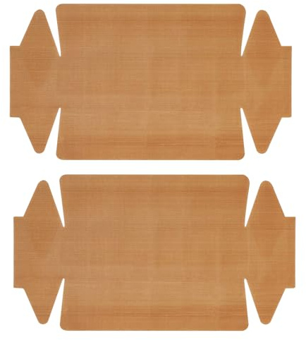 2er Set Dauerbackfolie,Backfolie Wiederverwendbar,Wiederverwendbares Backpapier,Backpapier Kastenform,Dauerbackfolie Für Backblech,Hitzebeständig Antihaftbeschichtet Spülmaschinenfest