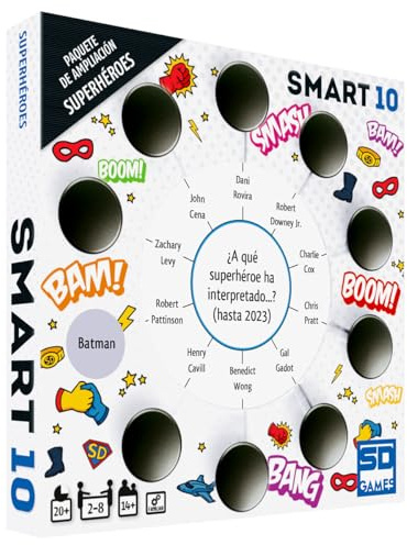 SD Games Brettspiel, Smart 10 (Smart 10 – Superhelden Erweiterungspaket)