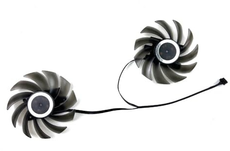YLGOZFM Laptop-Ersatzteile Lüfter CF-12915S 4PIN Für INNO3D für GeForce GTX 1660 2060 SUPER 6GB Twin X2 Grafikkartenkühlerlüfter