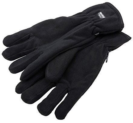 Brigg Fleece-Handschuhe schwarz, Größe:2XL