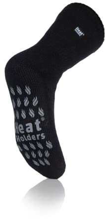 HEAT HOLDERS® Socken ABS-antirutsch Herren - black/grey, Größe 39-45