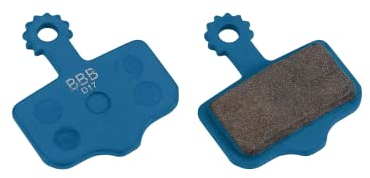 BBB CyclingDiscStop Bio Good Performance Bike Disc Bremsbeläge für RAM Level, Level T/TL, SRAM XX und SRAM XO, Avid DB und Elixir Serie, 1 Paar (2 Stück), blau