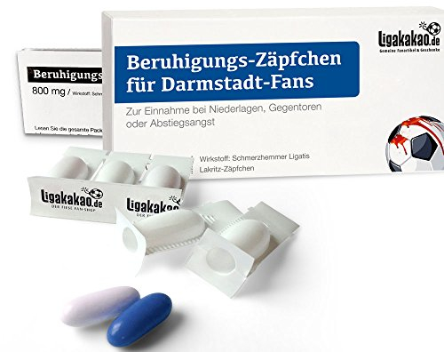 Ligakakao Geschenk männer ist jetzt BERUHIGUNGS-ZÄPFCHEN® für Darmstadt Fanartikel Fans by