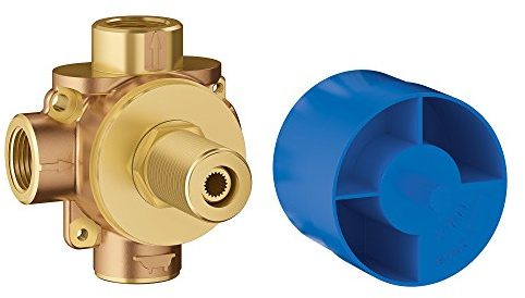 Grohe 29902000 Concetto 1/2 in. 3-Wege-Druck Balance Rough Ventil, Messing