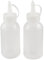 Sunlera 2pcs 100ML en plastique Sauce Squeezer bouteille Dispensation Bouteille