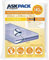 ASK Pack Mattress Bags for Moving and Storage with Zipper - 5.5 Mil Heavy Duty Material - Size XS-XXL, Waterproof Mattress Cover, Tearproof - Reusable Mattress Protector Transport Bags - 200x200 cm