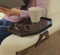 Armlehne aus Holz für Sofa, Couch, Armlehne, Organizer, Tablett für Kaffee/Snacks/Elektronik (Kirsche)