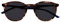 OPULIZE Met Lunettes de Lecture Solaire Monture Ronde et Mince Charnières à Ressort Verres Teintés Anti-Rayures Écailles de Tortue Marron Hommes Femmes S60-2 +2.50