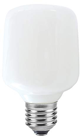NCC-Licht LED Filament Leuchtmittel Kolben T61 6W = 50W E27 opal warmweiß 2700K DIMMBAR für Wilhelm Wagenfeld Leuchten