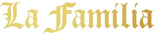 La Familia L 0344 (gold metallic) // Sticker OEM JDM Style Aufkleber