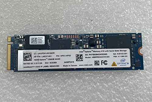 Pour HP L78240-001 SSD 16 Go 256 Go PCIe NVMe 16 Go Optane L48337-001 HBRPEKNX0101AH