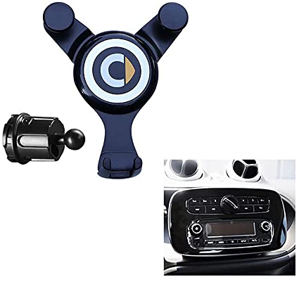 Handyhalterung Auto Handy Halterung Handyhalter Navigationsrahmen Schwerkraft Halterung FüR Smart 450 451 453 Fortwo Forfour Innenraum LadestäNder,Theradio-453