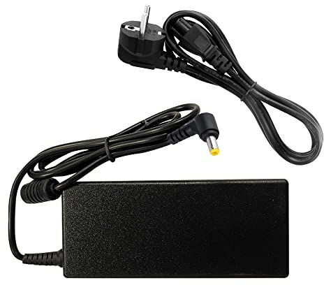 Venton 65W 19V 3,42A Alimentation pour Ordinateur Portable AC 100-240V 50/60Hz, Chargeur pour Acer, ASUS, Toshiba, Lenovo, Dell, Medion (5,5-1,7 mm),Bloc d'alimentation enfichable, Adaptateur Secteur