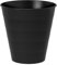 Q&H 10L Small Waste Bin Lightweight Wastebasket Trash Can - Plastic Storage Bins for Bathroom Kitchen Home Toilet Office Dorm Rooms - Recycle Paper Dustbin Modern Garbage Wastepaper Basket Black 28cm