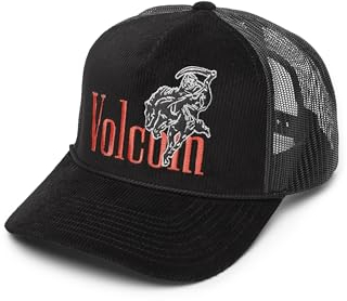 Volcom Trucker Cap Cheat Death Schwarz
