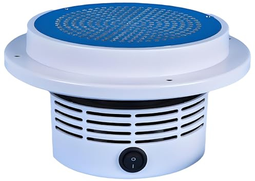 JOJOCOSMO Aspirateur à ongles, puissant ventilateur sous vide pour ongles grands et petits, contrôle One Touch pour la technologie des ongles et le soin des ongles à domicile, faible bruit