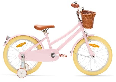 Generation Hip Kinderfahrrad 18 Zoll - Rosa - Fahrrad für Kinder von 5 bis 7 Jahren