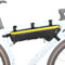 Rhinowalk Fahrradtasche, Fahrradrahmentasche, wasserdichte Fahrrad-Dreieckstasche, Fahrradtasche unter dem Schlauch, professionelles Fahrradzubehör 2,4L (L),Gelb+Schwarz