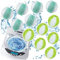 Pet Hair Remover for Laundry, Laundry Balls,Reusable Lint Catcher Washing Machines Animal Fur Clothes Hamper Hair Remover for Laundry Bedding Clothes (12PCS)